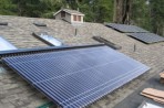 Evacuated-tube solar collectors