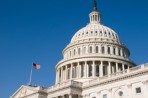 Bipartisan Effort to Have Congress Improve Home Energy Efficiency Congress dome and flag in Washington D.C.