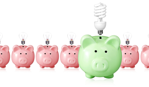 Energy efficient lighting is good for the environment and for your bank balance